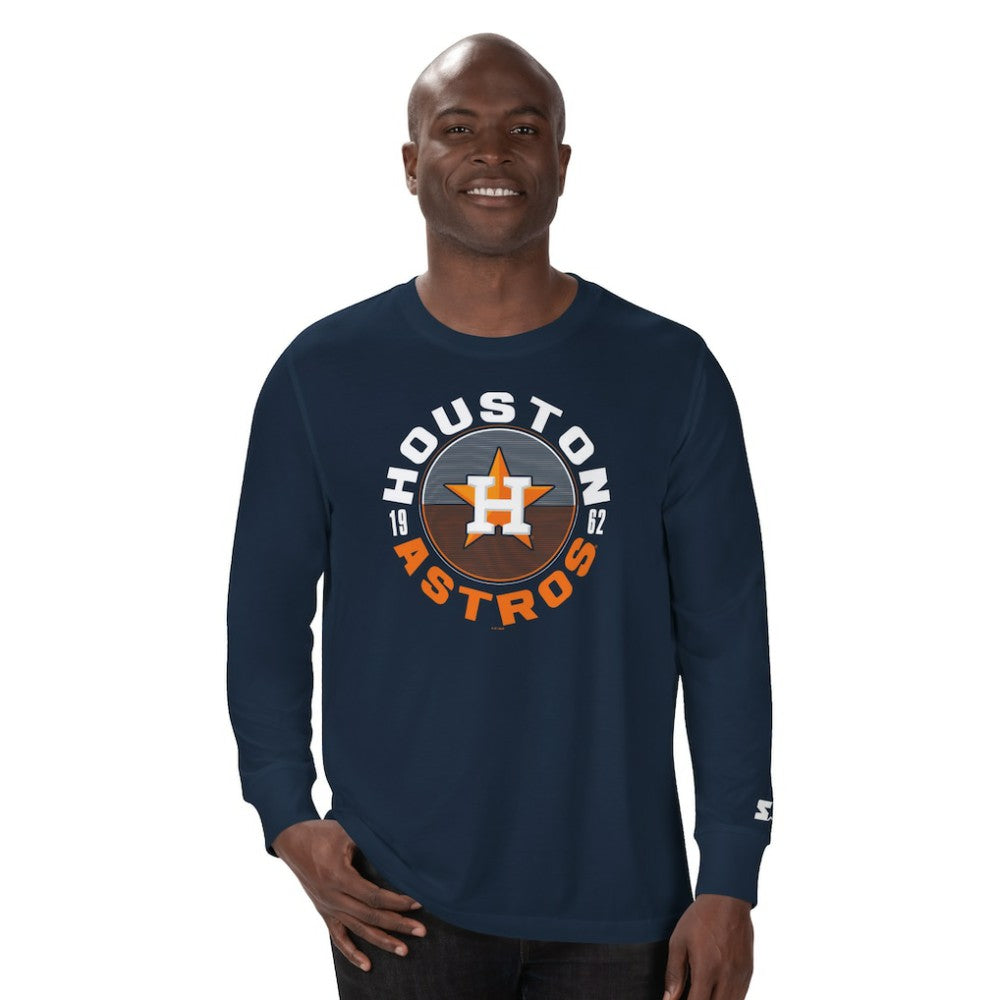 Houston Astros Starter Halftime Long Sleeve T-Shirt - MLB T-shirts