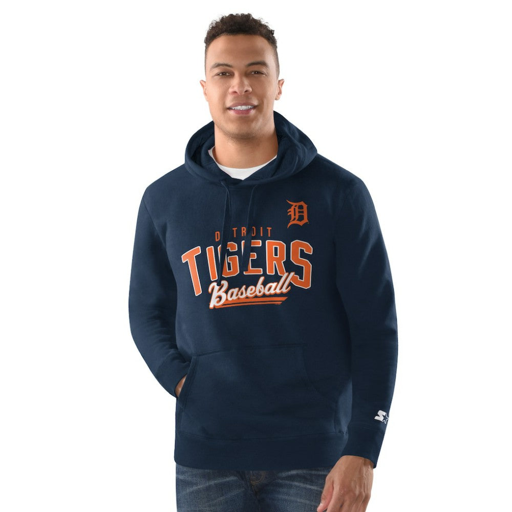 Detroit Tigers Starter Classic Pullover Hoodie - MLB Hoodies