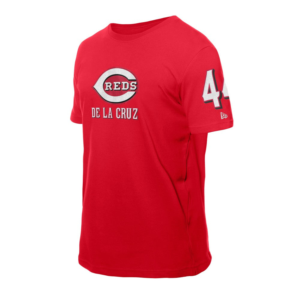 Elly De La Cruz Cincinnati Reds New Era Design Lab Name & Number T-Shirt - MLB T-shirts