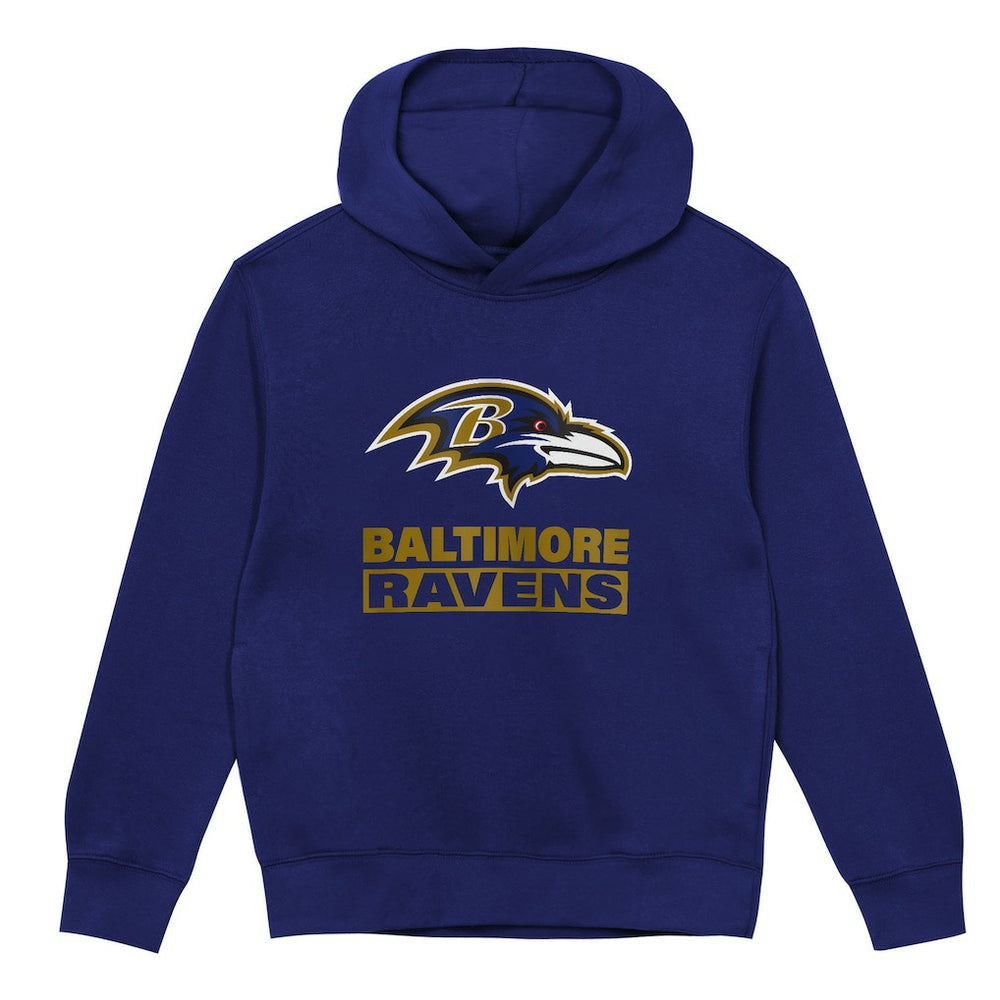 Baltimore Ravens Outerstuff Preschool Back to Basics Hoodie | NFL Discount