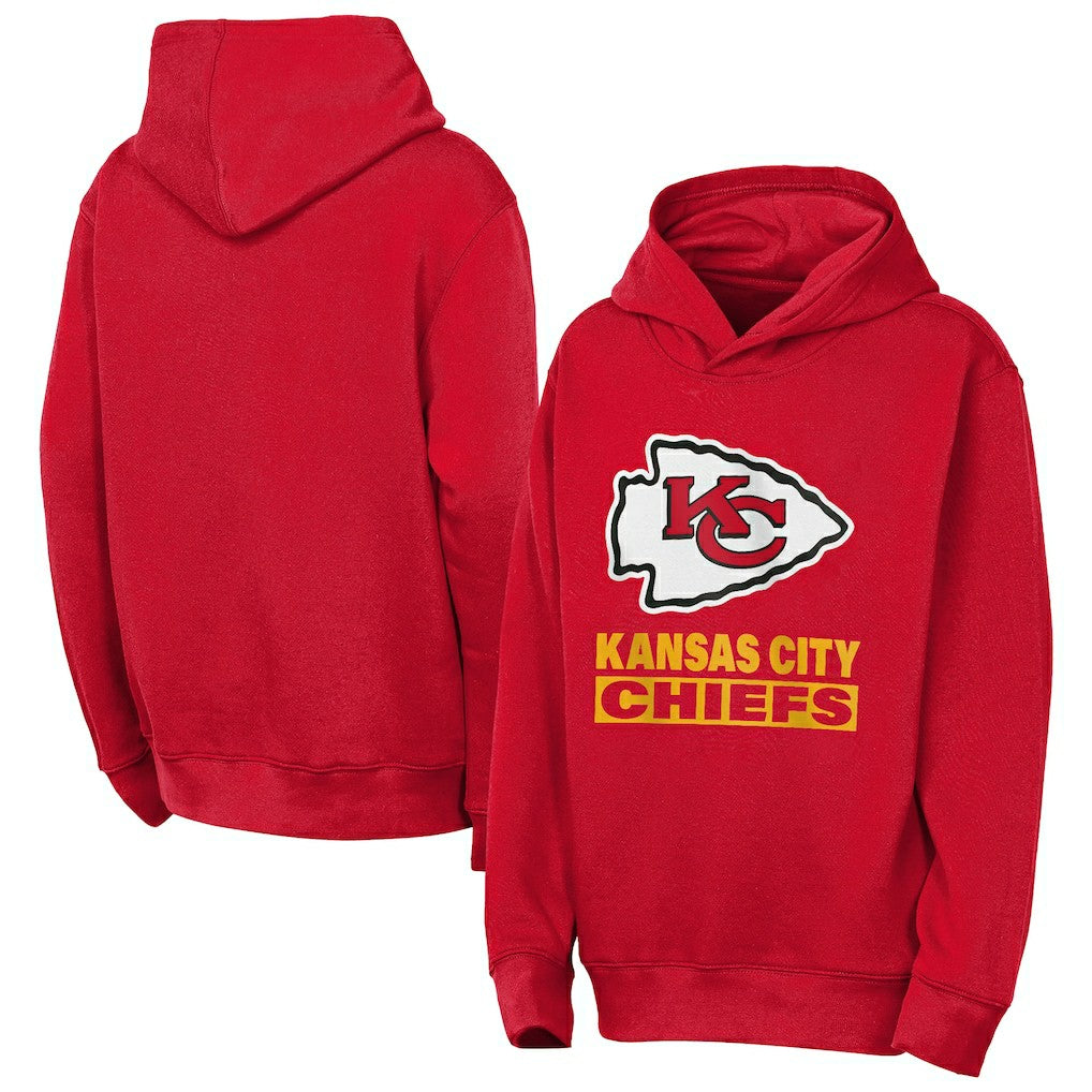 Kansas City Chiefs Outerstuff Youth Back to Basics Hoodie | NFL On sale