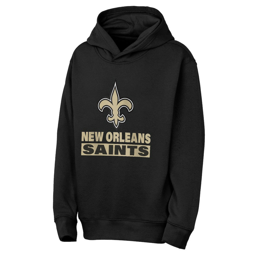 New Orleans Saints Outerstuff Youth Back to Basics Hoodie | NFL Online