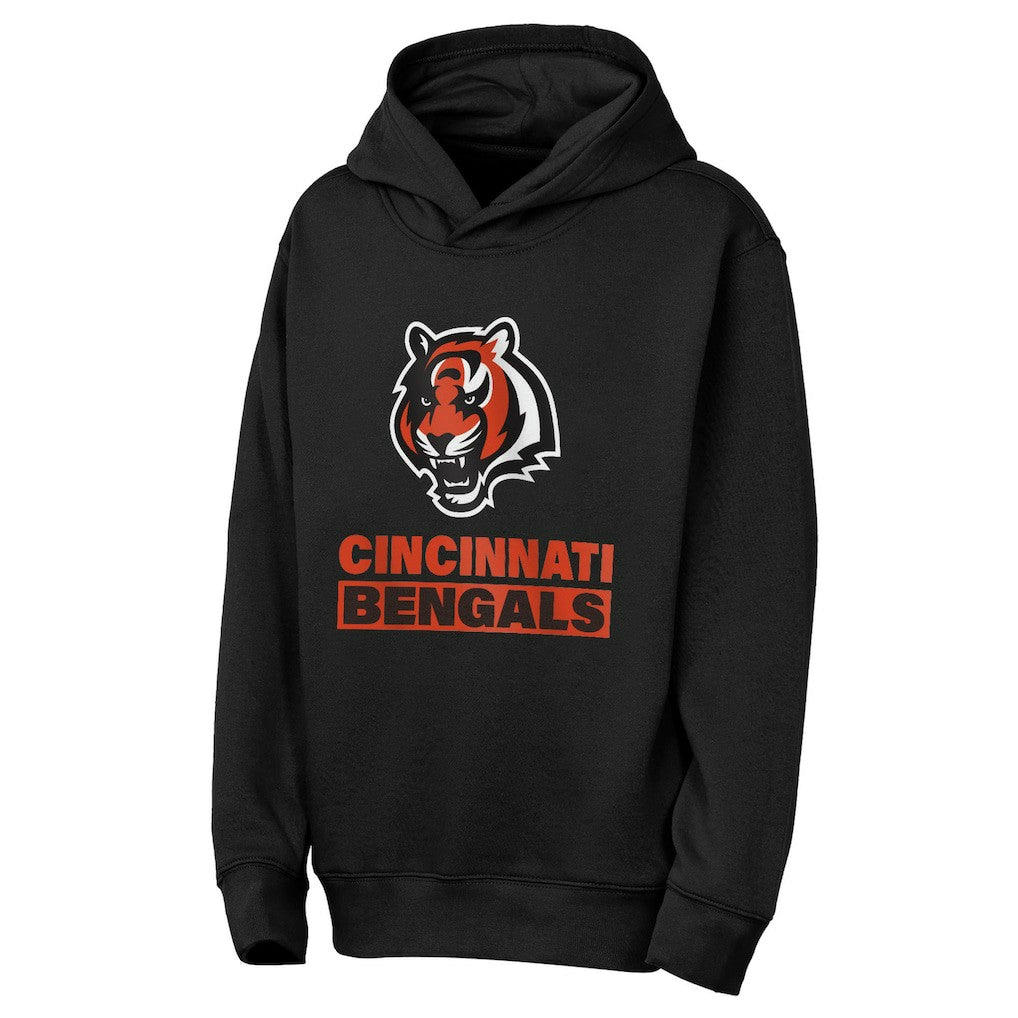 Cincinnati Bengals Outerstuff Youth Back to Basics Hoodie | NFL Discount