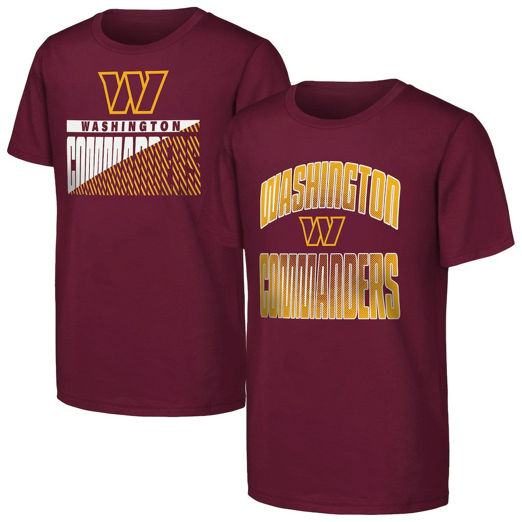 Washington Commanders Outerstuff Youth Never Quit 2-Pack T-Shirt Set | NFL Near me