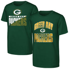 Green Bay Packers Outerstuff Youth Never Quit 2-Pack T-Shirt Set | NFL Sale