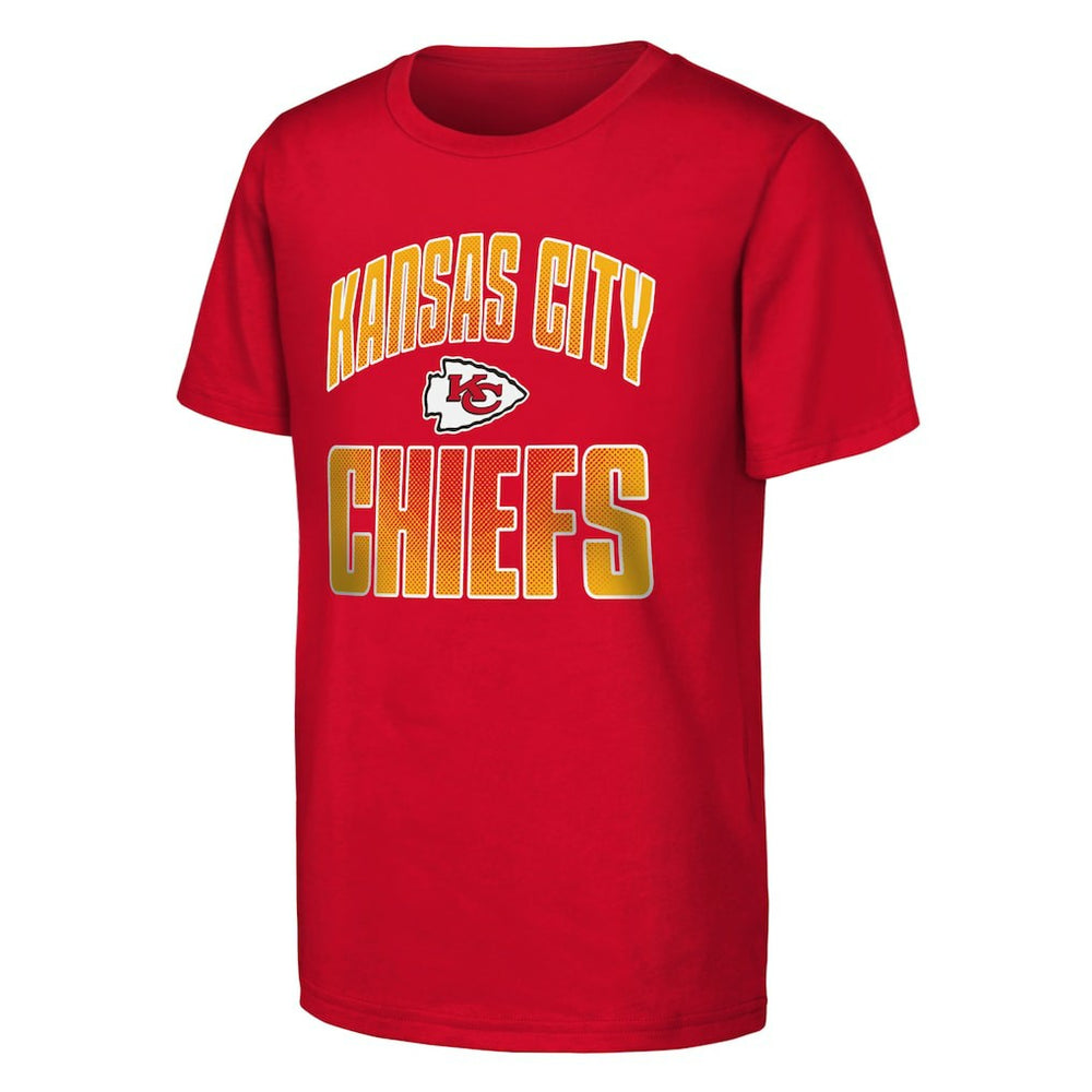 Kansas City Chiefs Outerstuff Youth Never Quit 2-Pack T-Shirt Set | NFL Hot