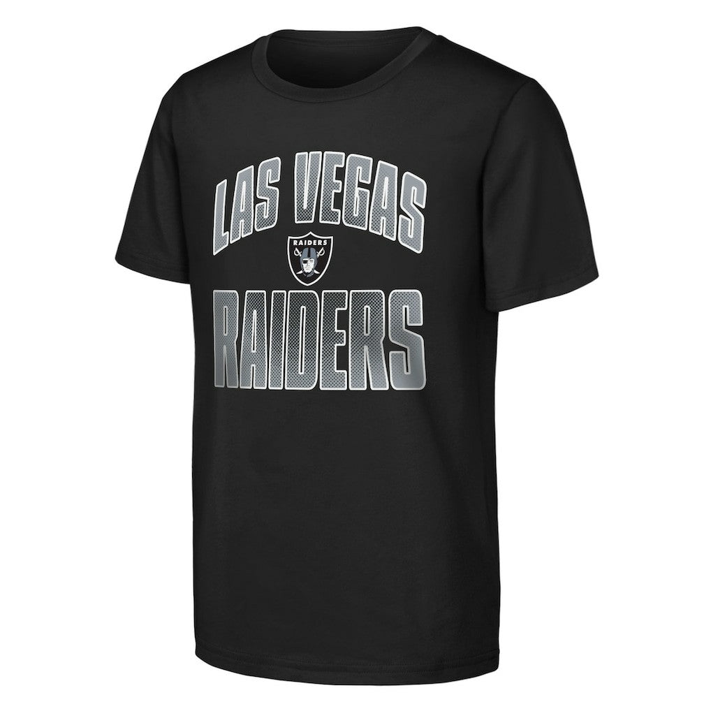 Las Vegas Raiders Outerstuff Youth Never Quit 2-Pack T-Shirt Set | NFL Discount