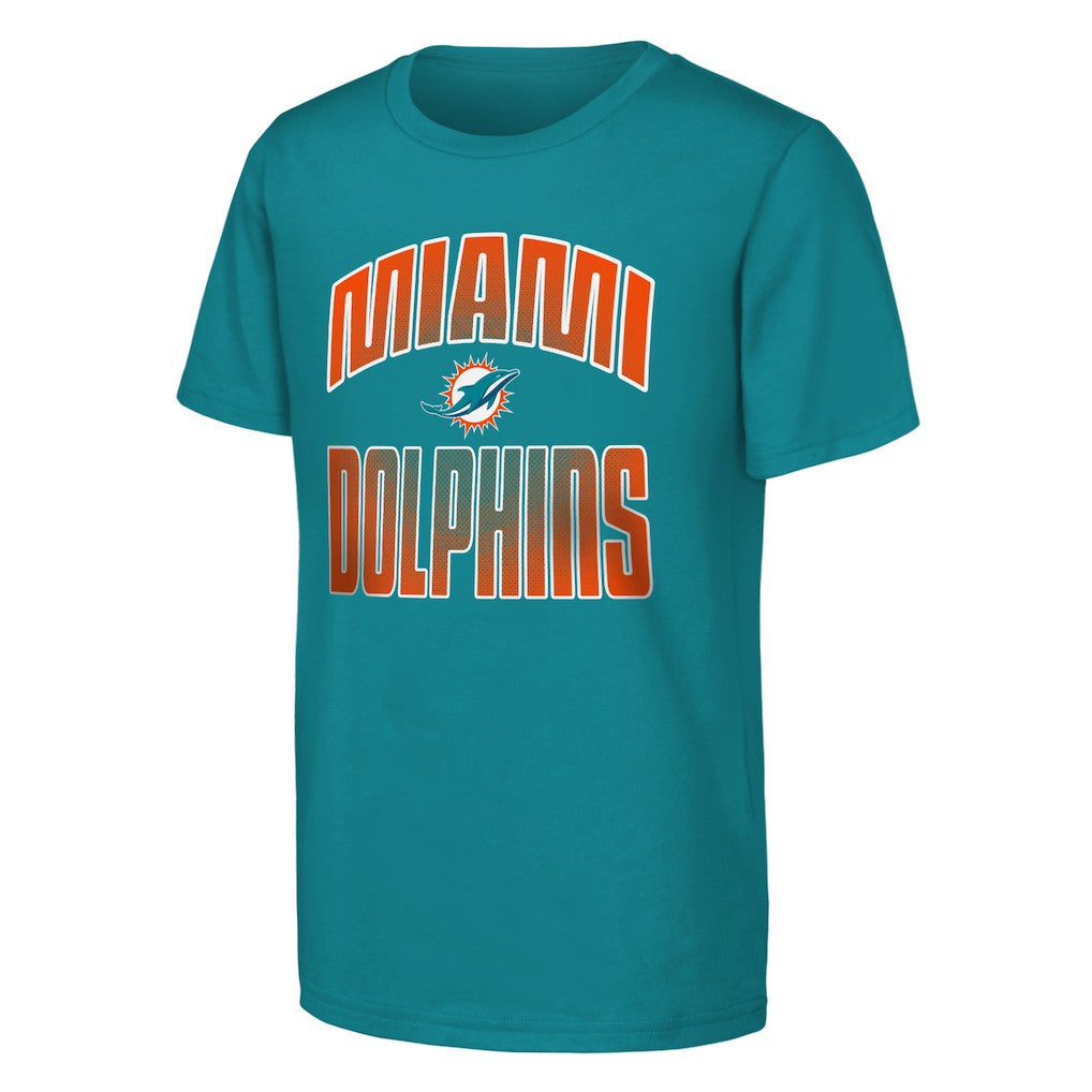 Miami Dolphins Outerstuff Youth Never Quit 2-Pack T-Shirt Set | NFL Online