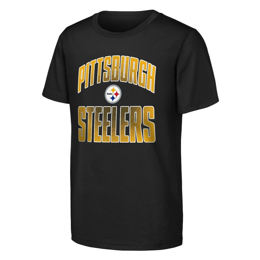 Pittsburgh Steelers Outerstuff Youth Never Quit 2-Pack T-Shirt Set | NFL Online