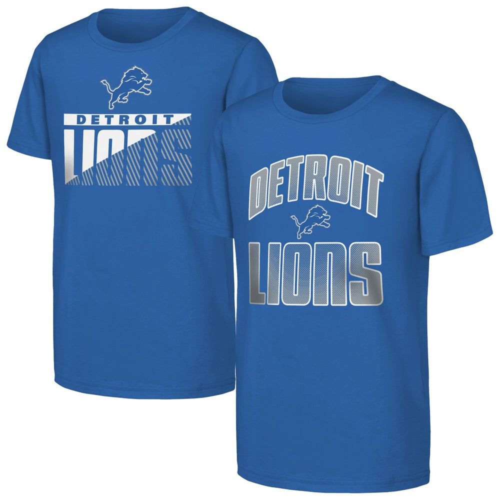 Detroit Lions Outerstuff Youth Never Quit 2-Pack T-Shirt Set | NFL US