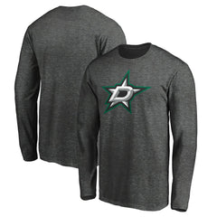 Dallas Stars Fanatics Logo Long Sleeve T-Shirt -  NHL T-shirts