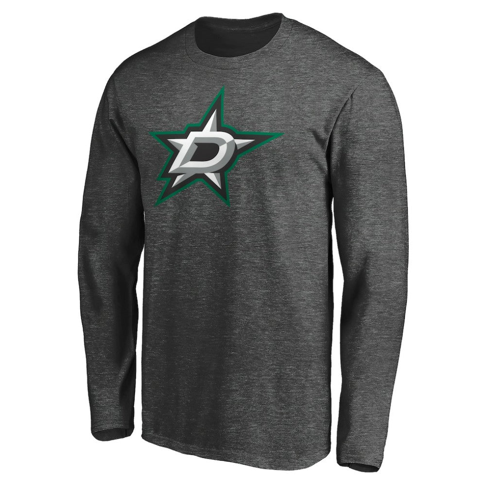 Dallas Stars Fanatics Logo Long Sleeve T-Shirt -  NHL T-shirts