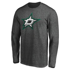 Dallas Stars Fanatics Logo Long Sleeve T-Shirt -  NHL T-shirts