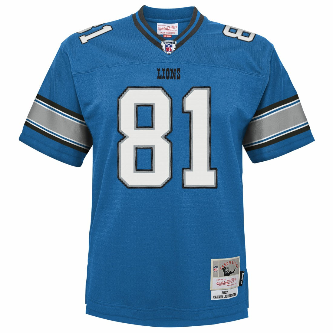 Detroit Lions Calvin Johnson  Youth Legacy Replica Jersey | NFL Hot