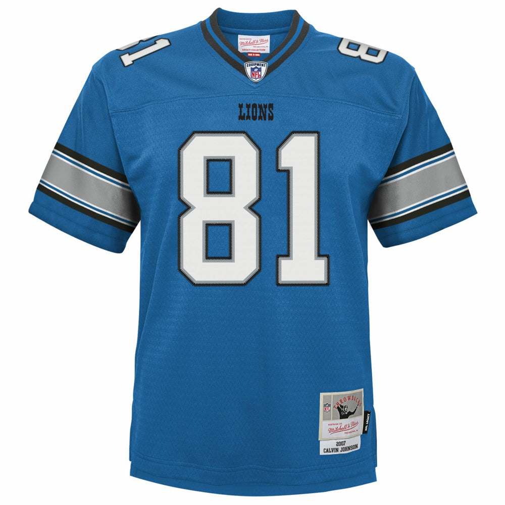 Detroit Lions Calvin Johnson  Youth Legacy Replica Jersey | NFL Hot