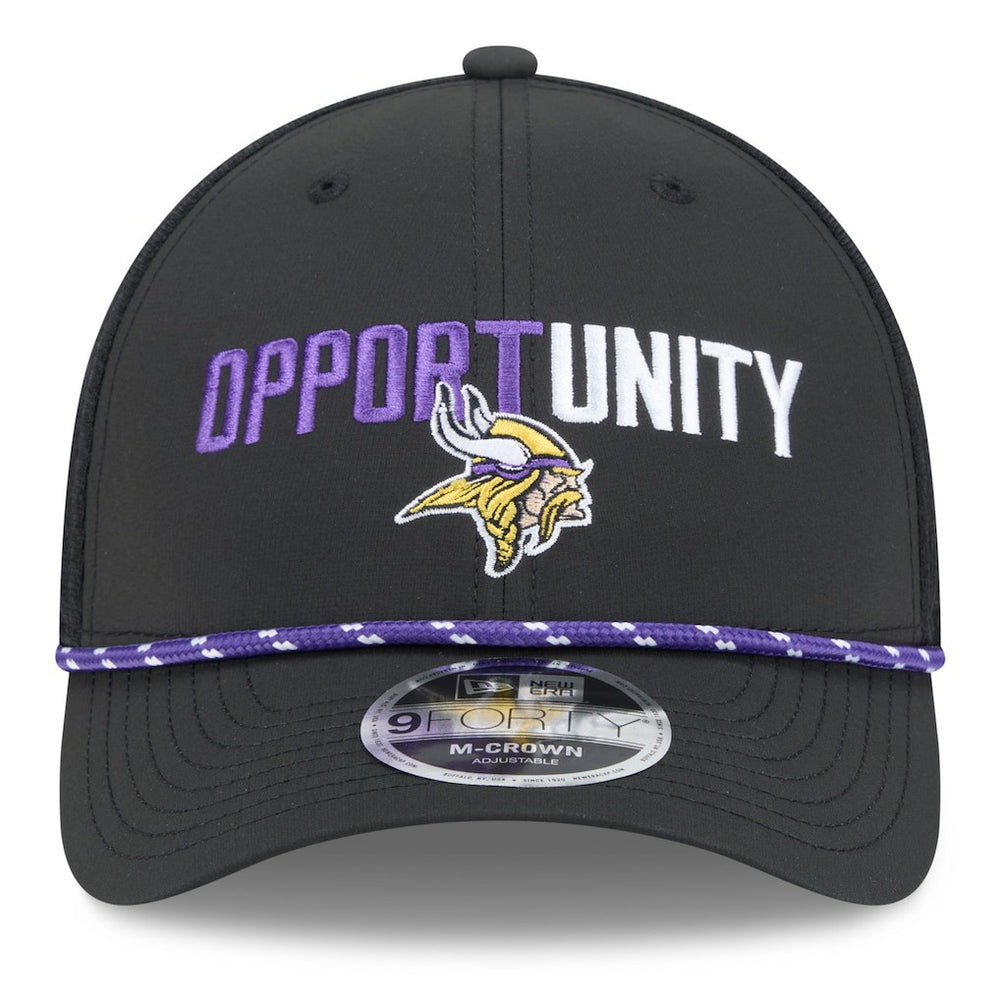 Minnesota Vikings 2025 Inspire Change 9FORTY M-Crown Adjustable Hat | NFL US