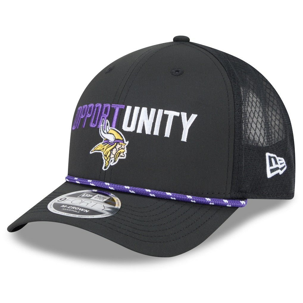 Minnesota Vikings 2025 Inspire Change 9FORTY M-Crown Adjustable Hat | NFL US