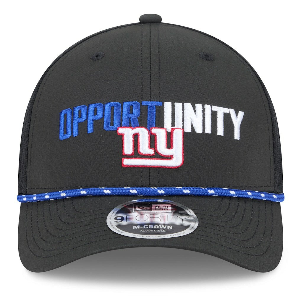 New York Giants 2025 Inspire Change 9FORTY M-Crown Adjustable Hat | NFL Online