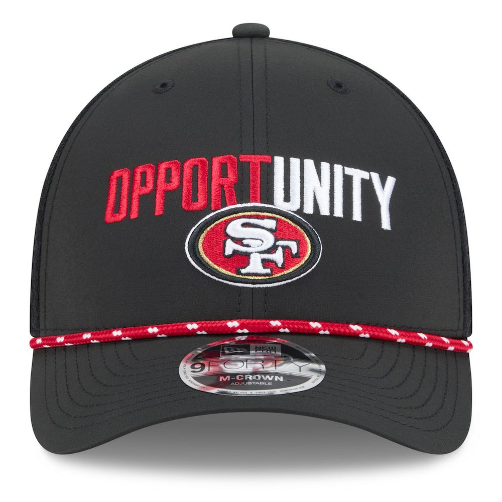 San Francisco 49ers 2025 Inspire Change 9FORTY M-Crown Adjustable Hat | NFL Discount