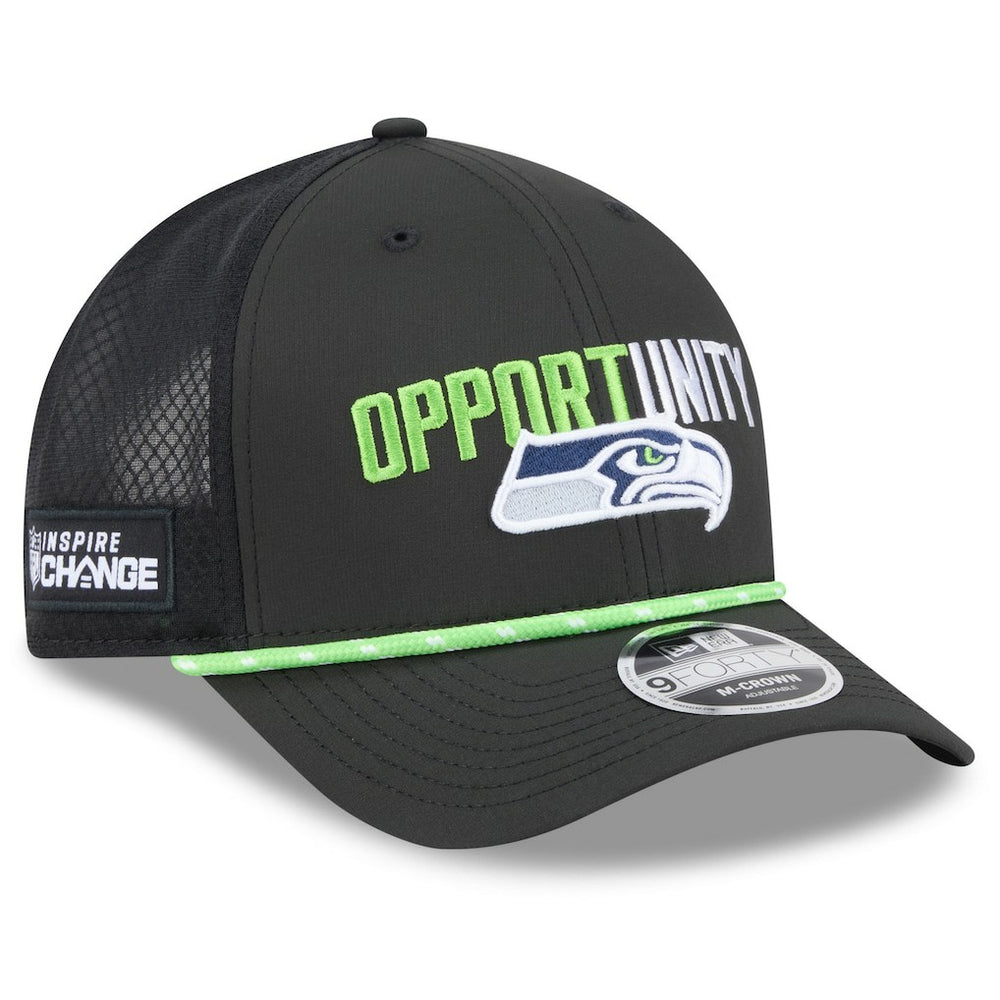 Seattle Seahawks 2025 Inspire Change 9FORTY M-Crown Adjustable Hat | NFL On sale