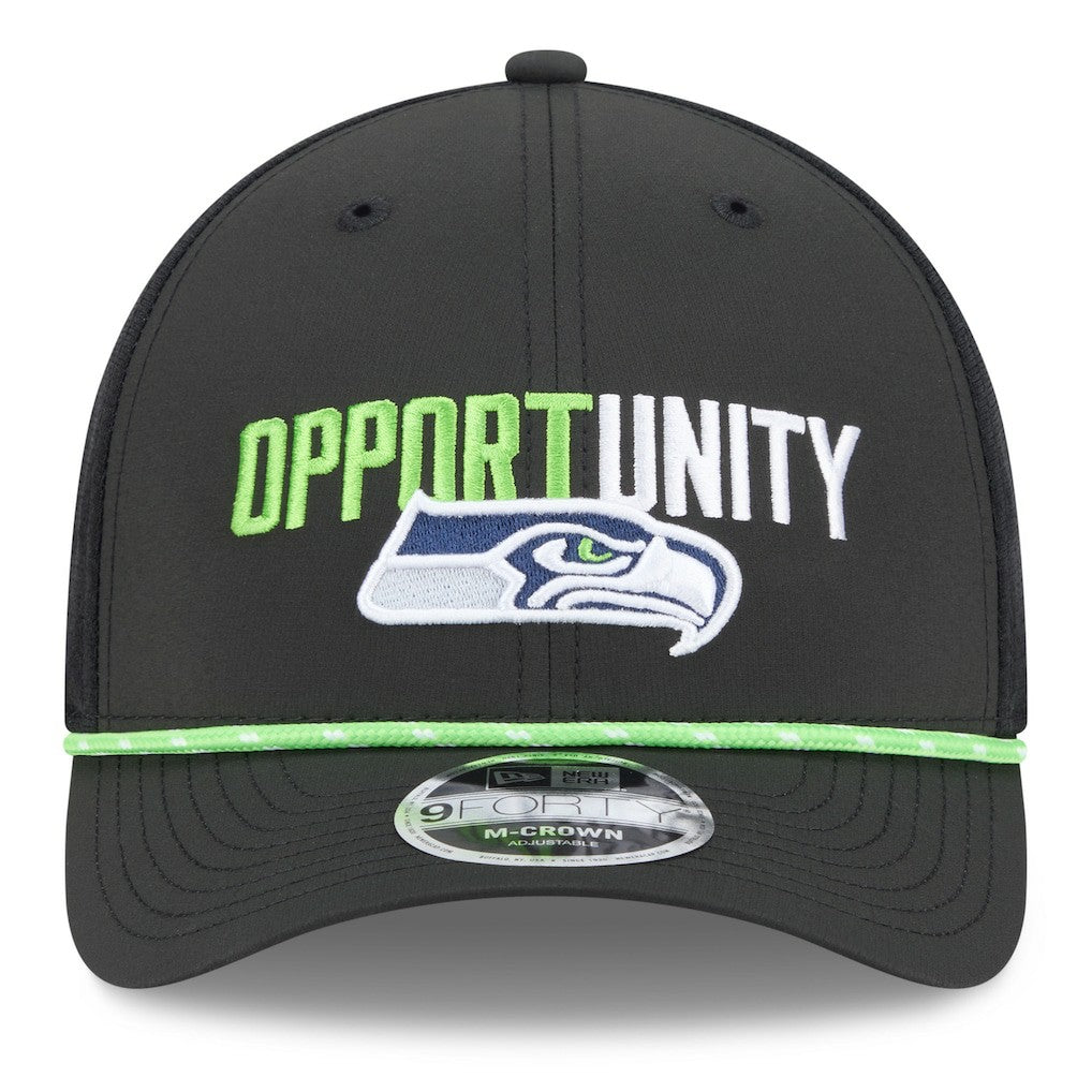 Seattle Seahawks 2025 Inspire Change 9FORTY M-Crown Adjustable Hat | NFL On sale