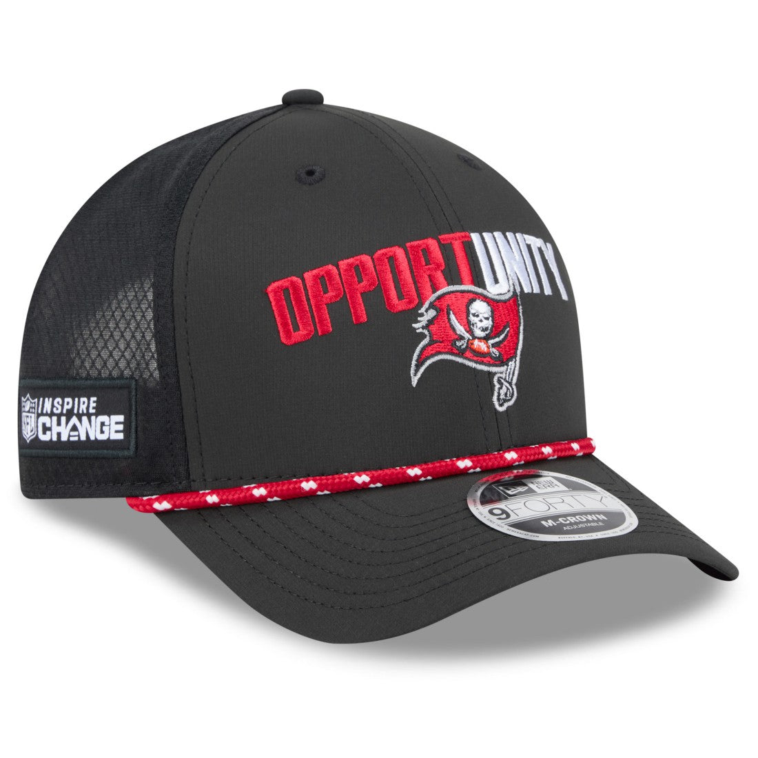Tampa Bay Buccaneers 2025 Inspire Change 9FORTY M-Crown Adjustable Hat | NFL New