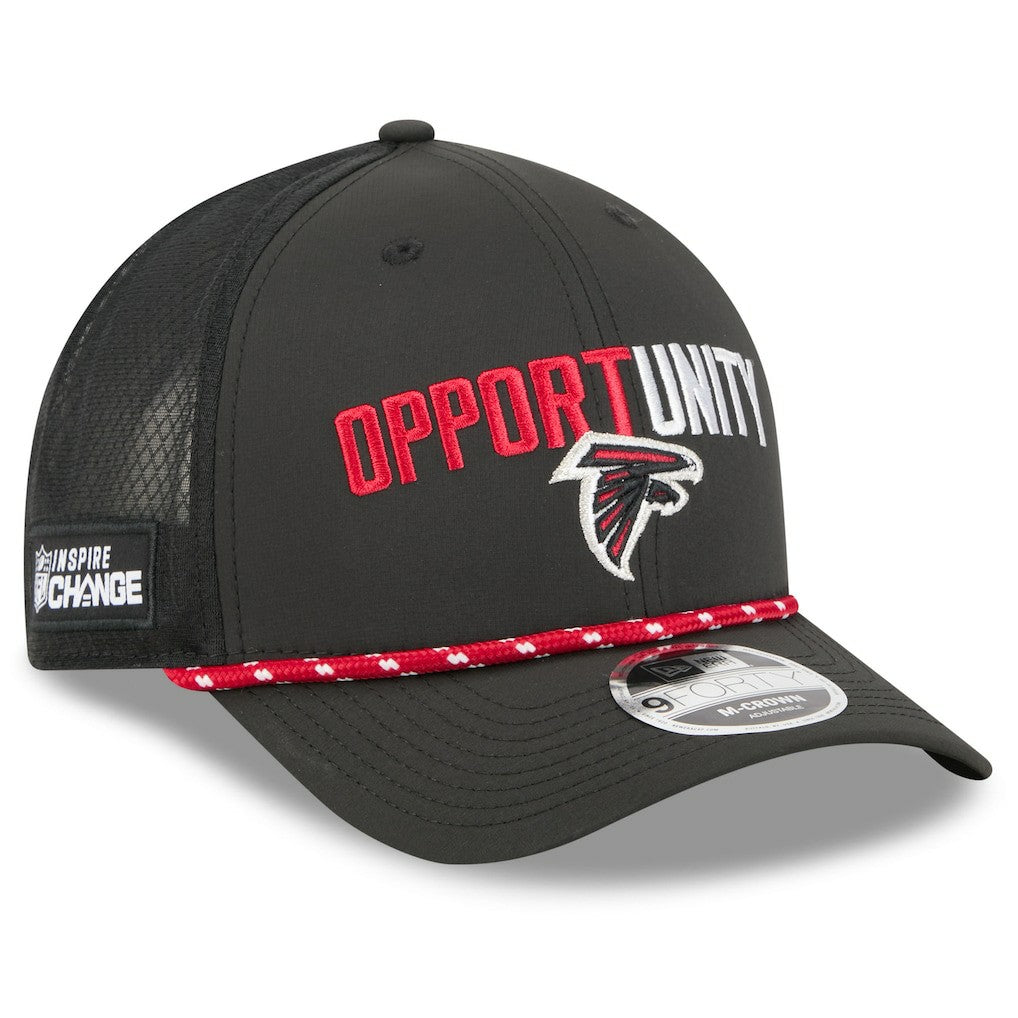 Atlanta Falcons 2025 Inspire Change 9FORTY M-Crown Adjustable Hat | NFL Outlet