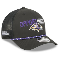Baltimore Ravens 2025 Inspire Change 9FORTY M-Crown Adjustable Hat | NFL Hot