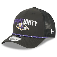 Baltimore Ravens 2025 Inspire Change 9FORTY M-Crown Adjustable Hat | NFL Hot