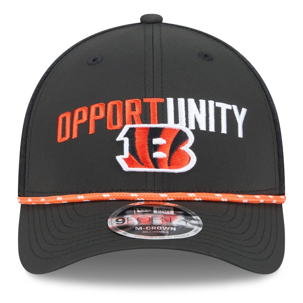 Cincinnati Bengals 2025 Inspire Change 9FORTY M-Crown Adjustable Hat | NFL US