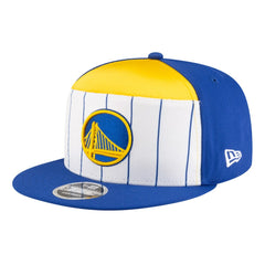 White/Royal Golden State Warriors Youth 2025 NBA Tip Off Split Panel 9FIFTY Snapback Hat sale | NBA