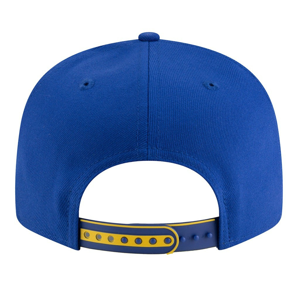 White/Royal Golden State Warriors Youth 2025 NBA Tip Off Split Panel 9FIFTY Snapback Hat sale | NBA
