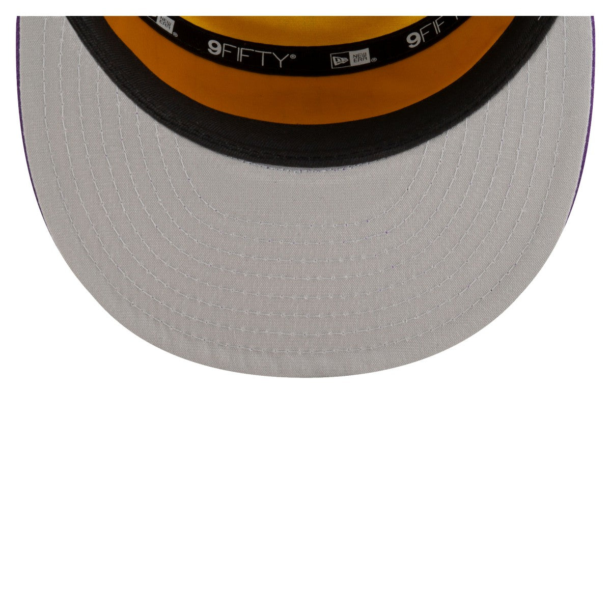 White/Purple Los Angeles Lakers Youth 2025 NBA Tip Off Split Panel 9FIFTY Snapback Hat | NBA
