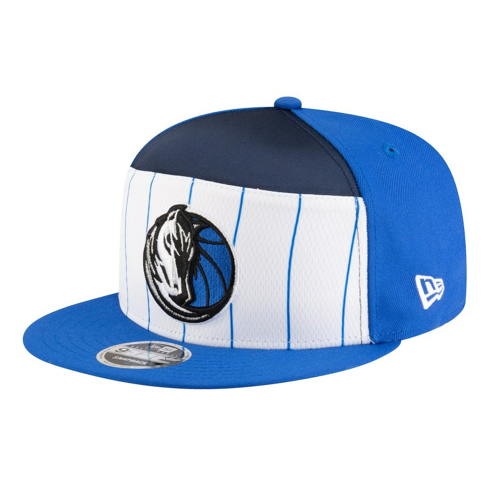 White/Blue Dallas Mavericks Youth 2025 NBA Tip Off Split Panel 9FIFTY Snapback Hat sale | NBA