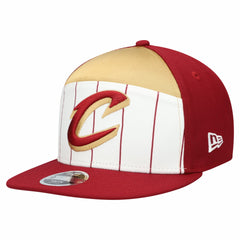 White/Wine Cleveland Cavaliers Youth 2025 NBA Tip Off Split Panel 9FIFTY Snapback Hat sale | NBA