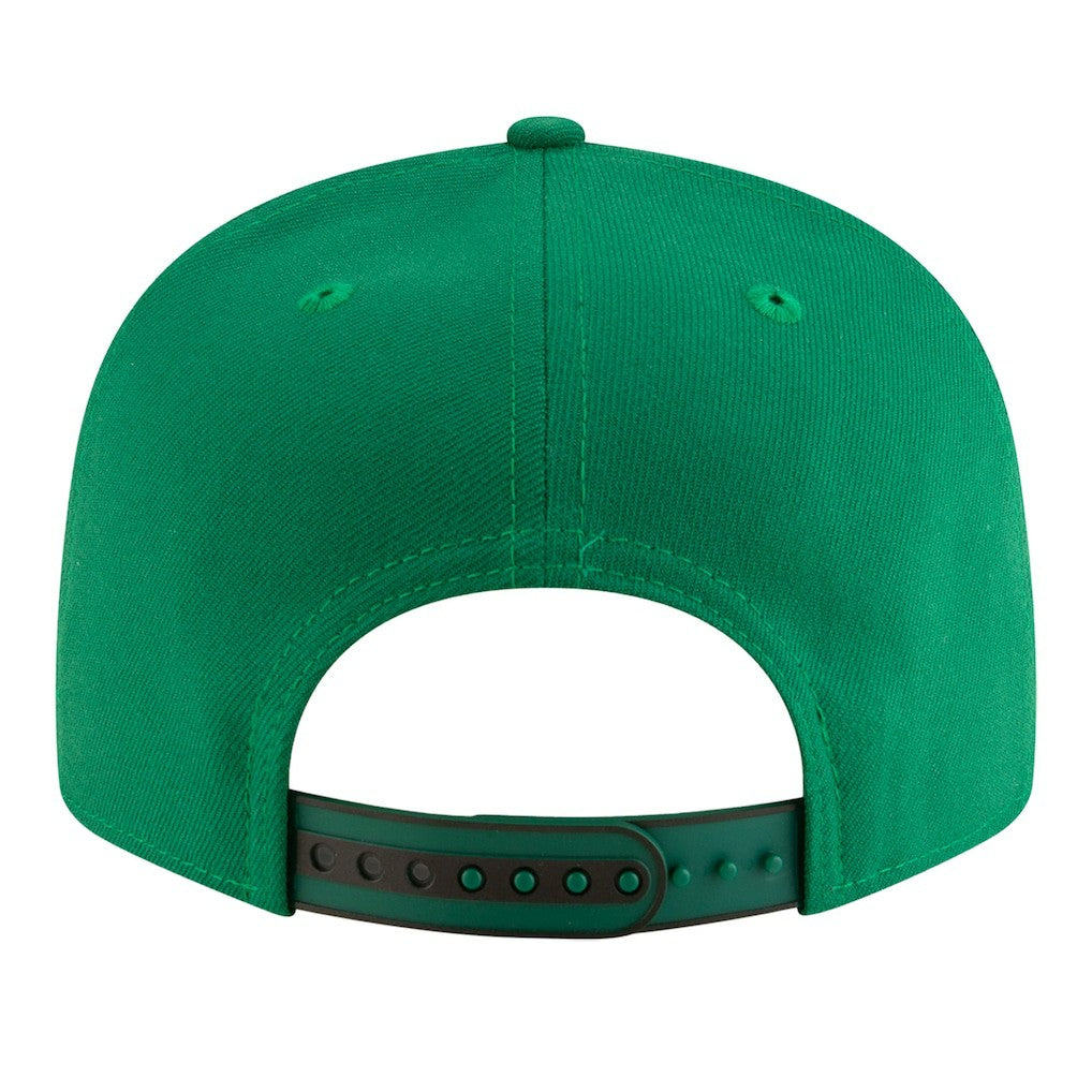 White/Kelly Green Boston Celtics Youth 2025 NBA Tip Off Split Panel 9FIFTY Snapback Hat | NBA