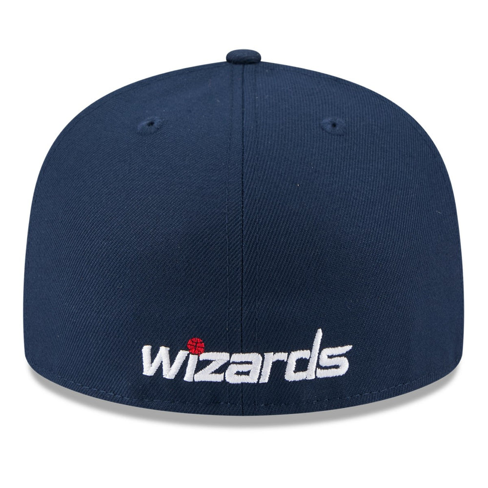 White/Navy Washington Wizards 2025 NBA Tip Off Split Panel 59FIFTY Fitted Hat | NBA