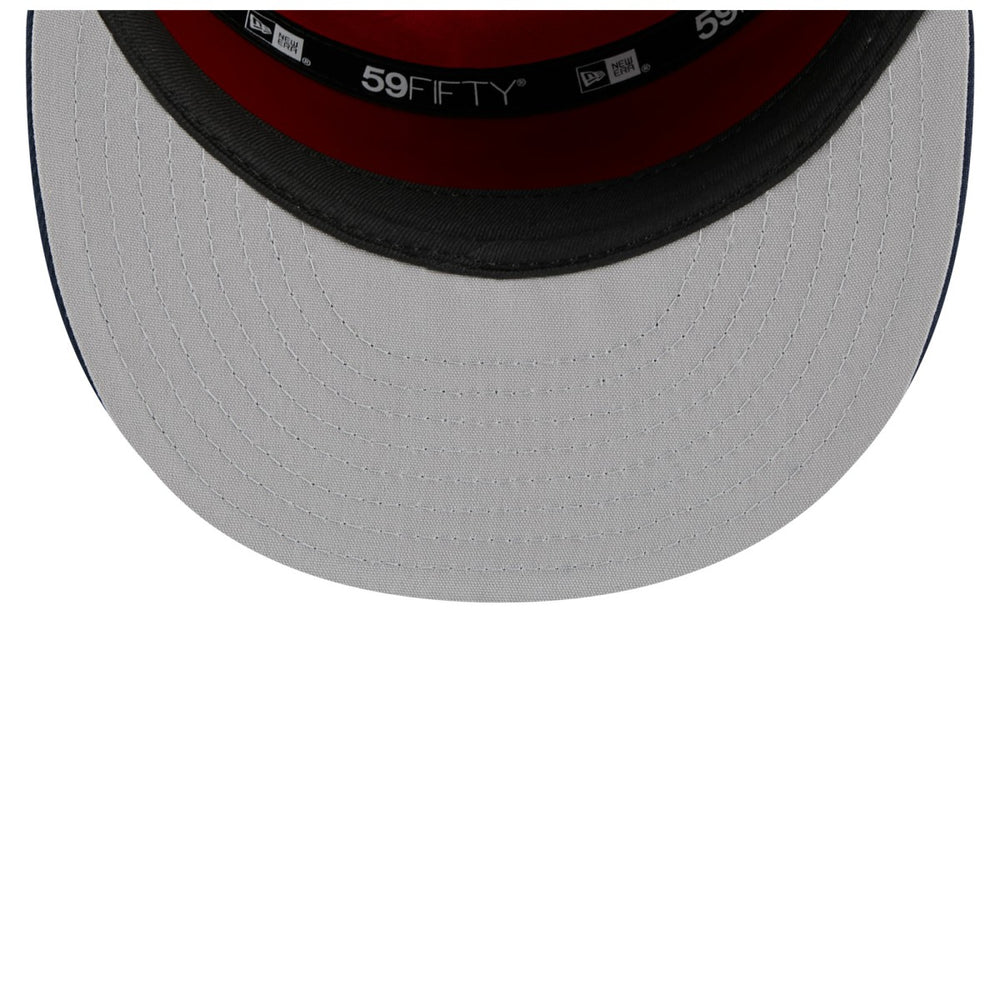 White/Navy Washington Wizards 2025 NBA Tip Off Split Panel 59FIFTY Fitted Hat | NBA