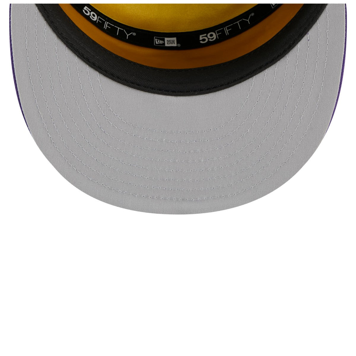 White/Purple Los Angeles Lakers 2025 NBA Tip Off Split Panel 59FIFTY Fitted Hat | NBA