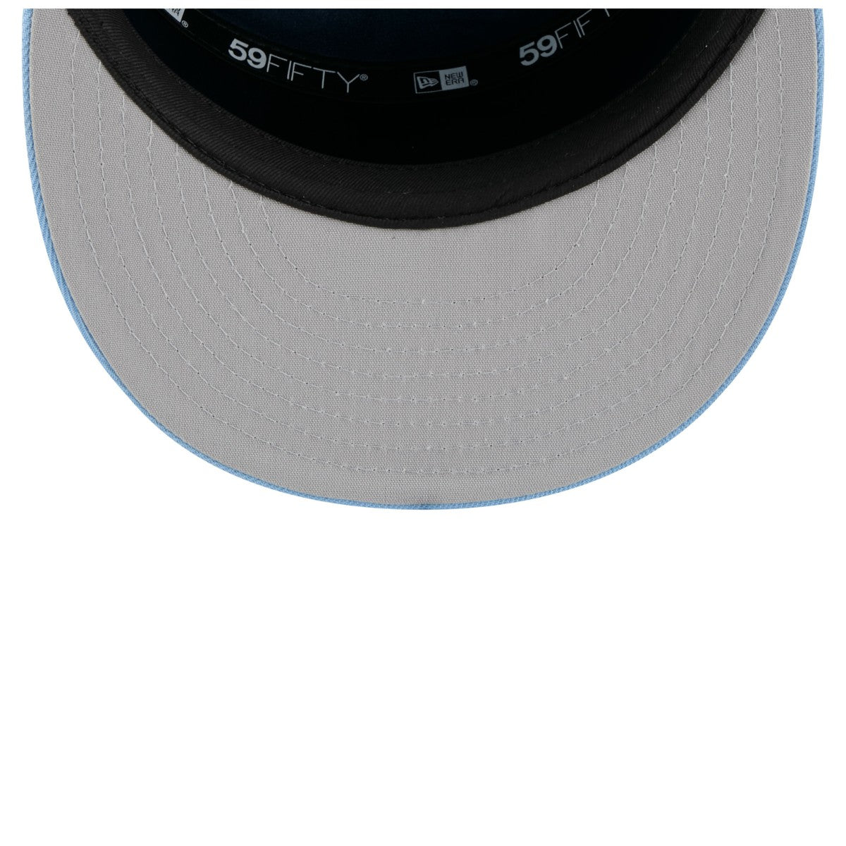 White/Light Blue Memphis Grizzlies 2025 NBA Tip Off Split Panel 59FIFTY Fitted Hat | NBA