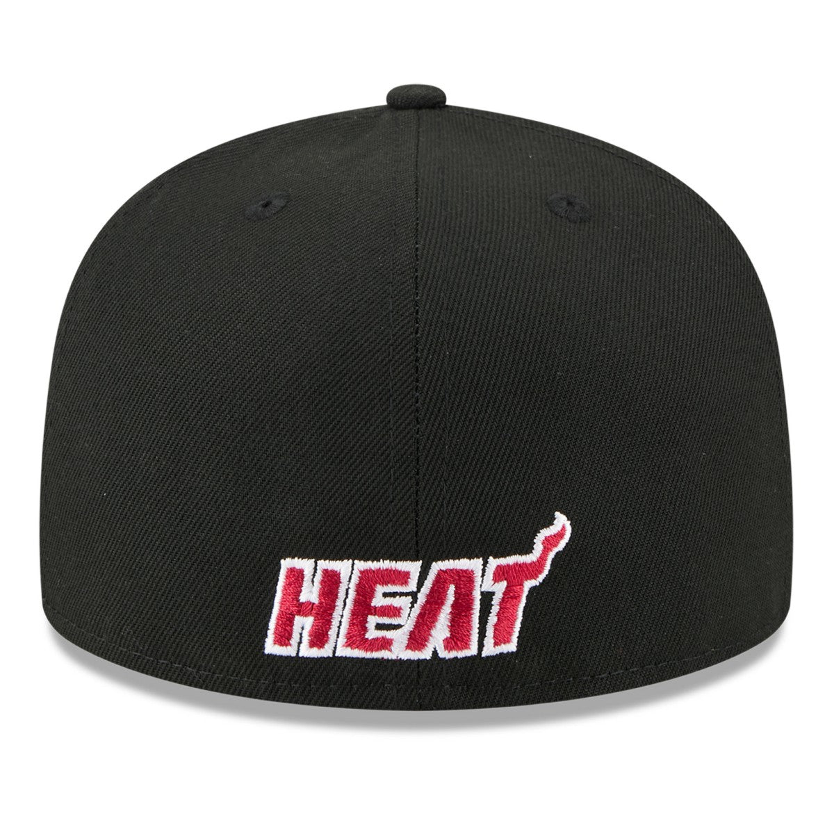 White/Black Miami Heat 2025 NBA Tip Off Split Panel 59FIFTY Fitted Hat | NBA