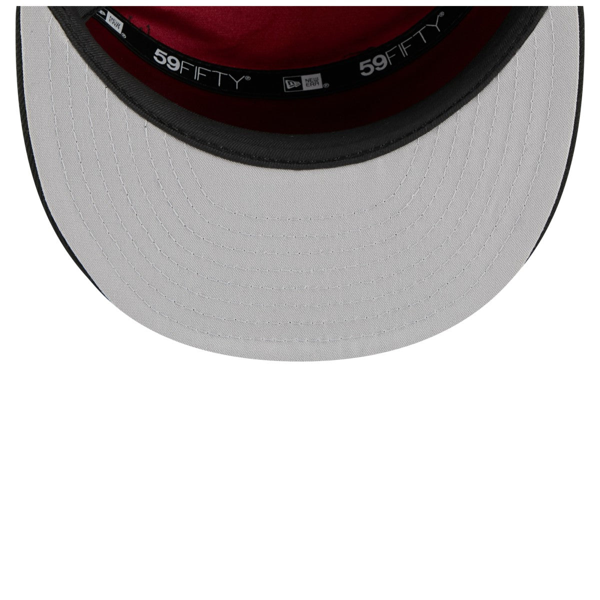 White/Black Miami Heat 2025 NBA Tip Off Split Panel 59FIFTY Fitted Hat | NBA