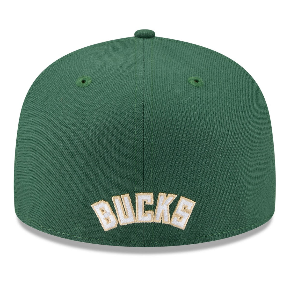 White/Hunter Green Milwaukee Bucks 2025 NBA Tip Off Split Panel 59FIFTY Fitted Hat | NBA