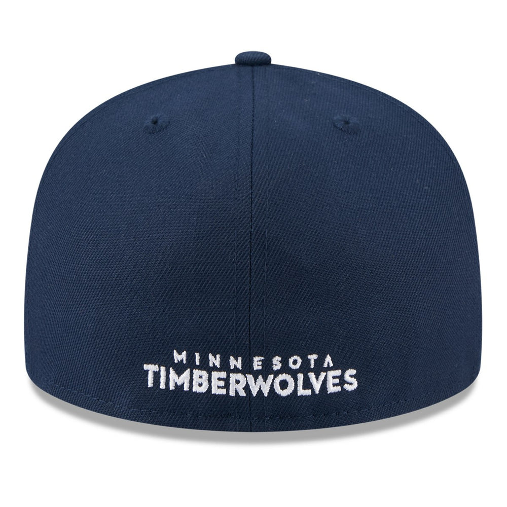White/Navy Minnesota Timberwolves 2025 NBA Tip Off Split Panel 59FIFTY Fitted Hat | NBA