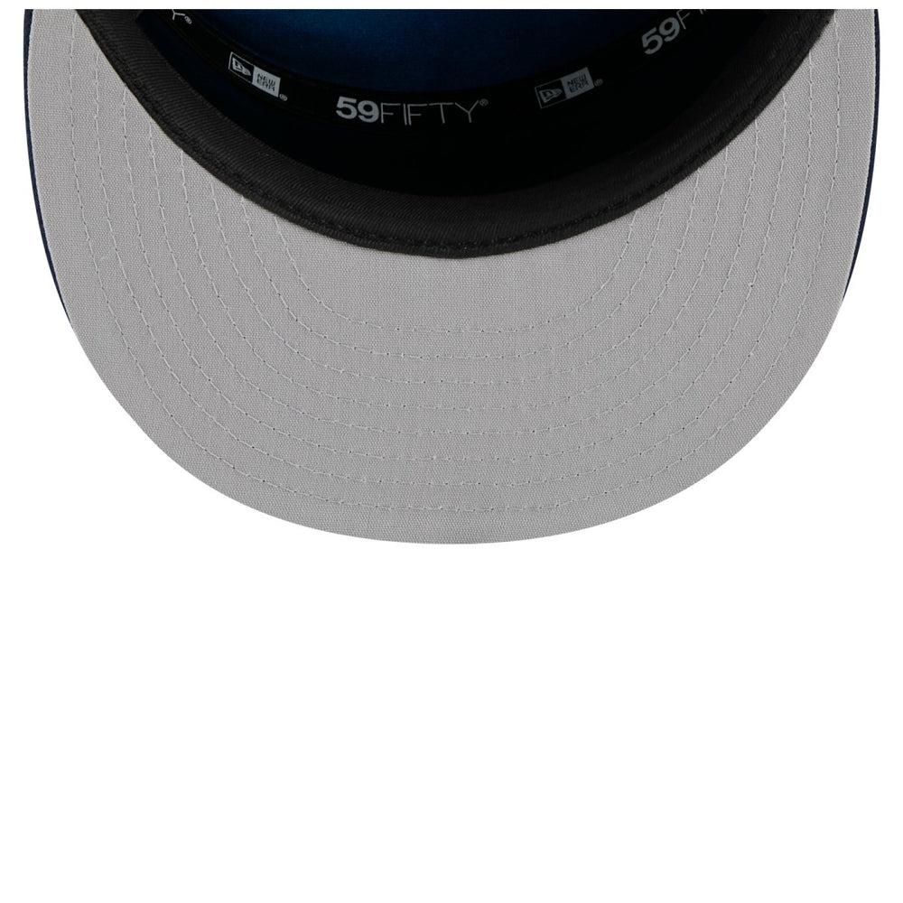 White/Navy Minnesota Timberwolves 2025 NBA Tip Off Split Panel 59FIFTY Fitted Hat | NBA