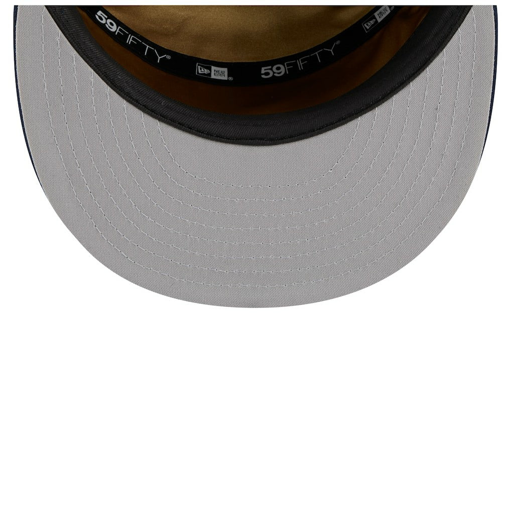 White/Navy New Orleans Pelicans 2025 NBA Tip Off Split Panel 59FIFTY Fitted Hat | NBA