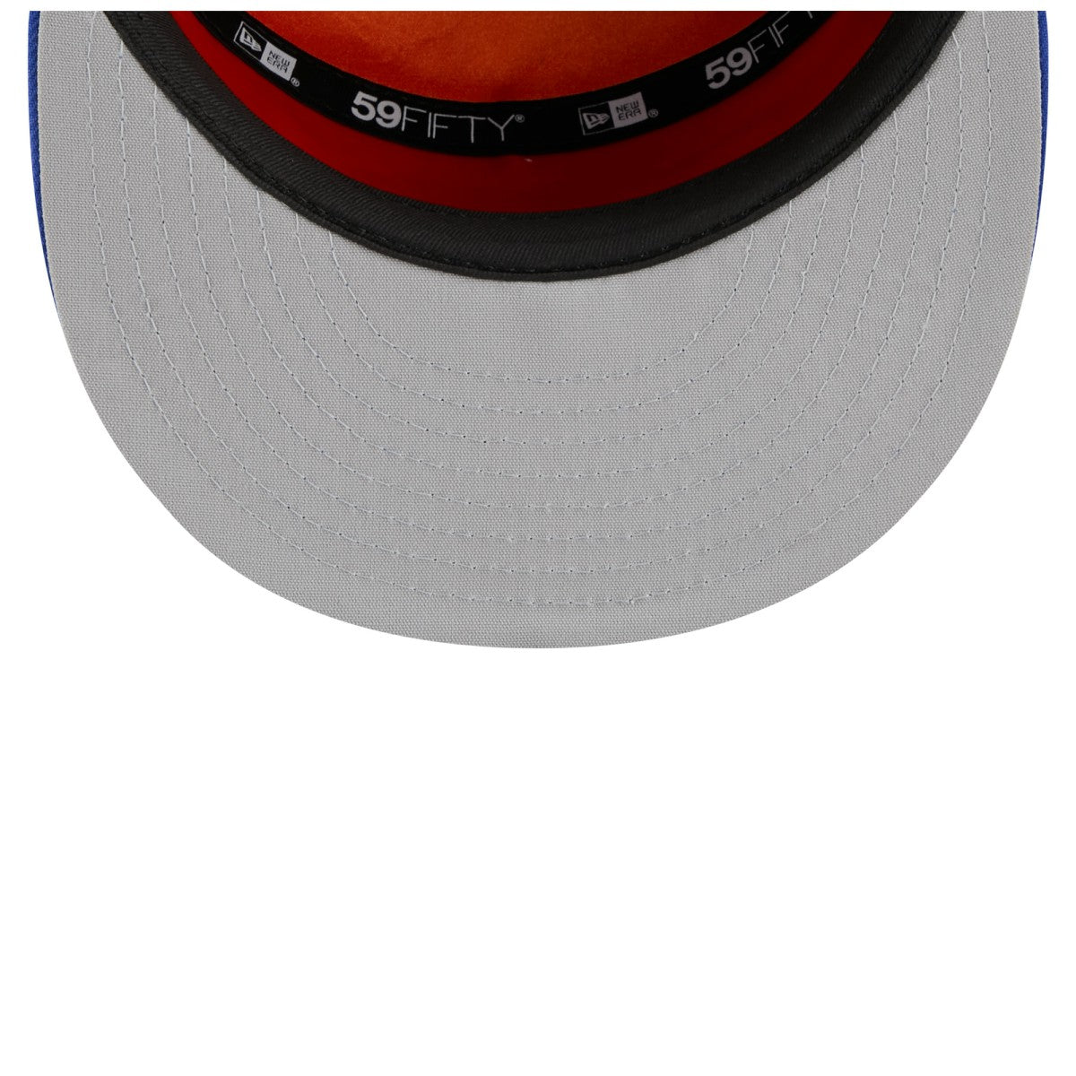 White/Blue New York Knicks 2025 NBA Tip Off Split Panel 59FIFTY Fitted Hat | NBA