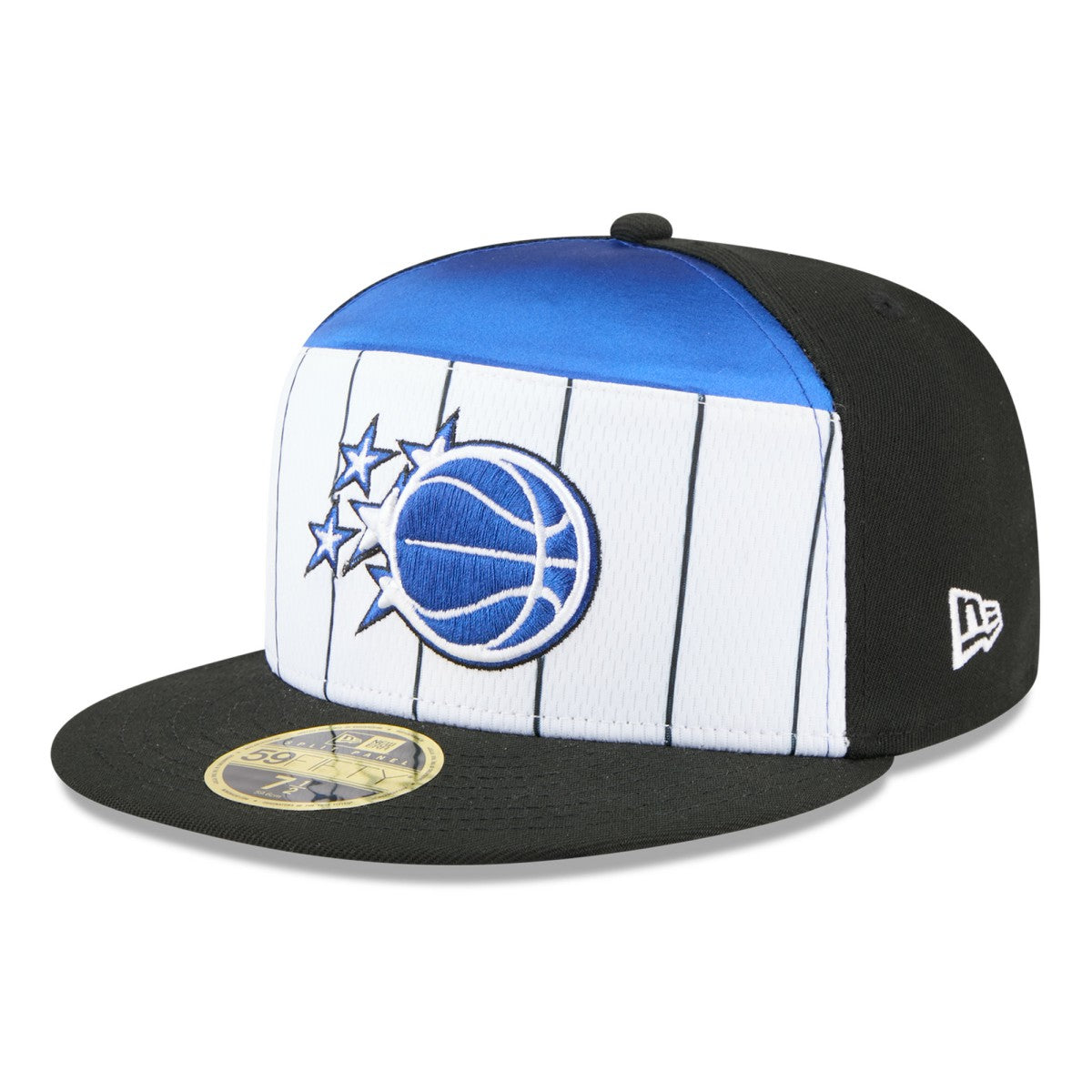 White/Black Orlando Magic 2025 NBA Tip Off Split Panel 59FIFTY Fitted Hat | NBA