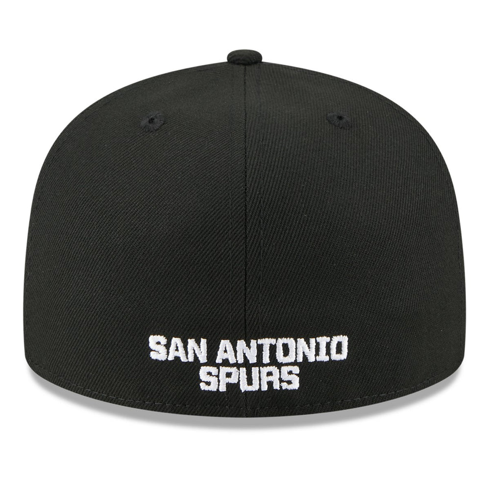White/Black San Antonio Spurs 2025 NBA Tip Off Split Panel 59FIFTY Fitted Hat | NBA