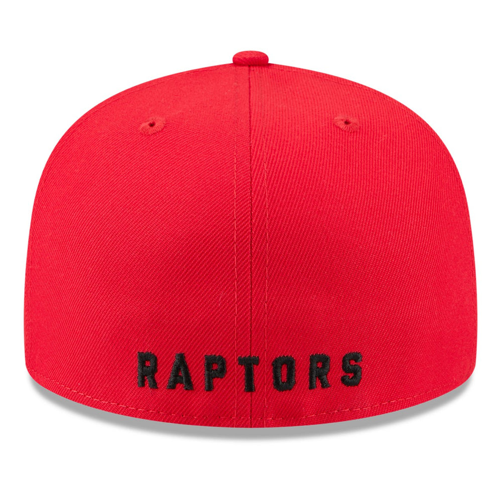 White/Red Toronto Raptors 2025 NBA Tip Off Split Panel 59FIFTY Fitted Hat | NBA